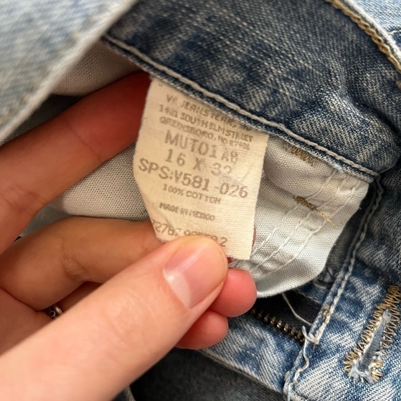 Wrangler Light Blue Straight Leg Jeans - Picture 5 of 5